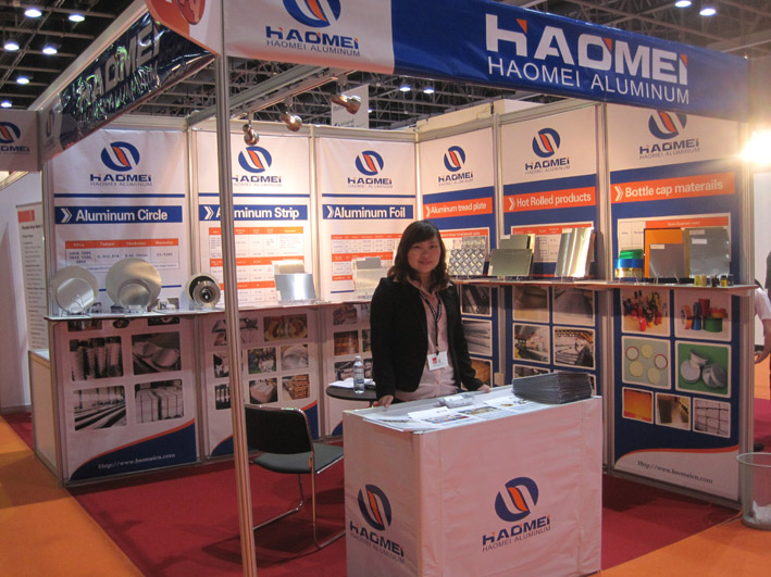 Haomei Aluminum take part in ALUMINIUM DUBAI 2011