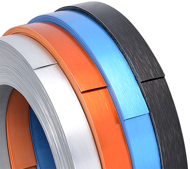 colorful aluminium bottle cap strip