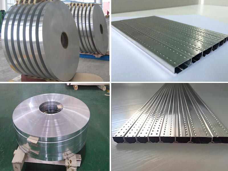 3003 H19 aluminum strips for insulating glass spacer bar